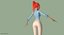 Cartoon Business Woman 3b