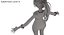 Cartoon Business Woman 3b