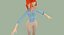 Cartoon Business Woman 3b