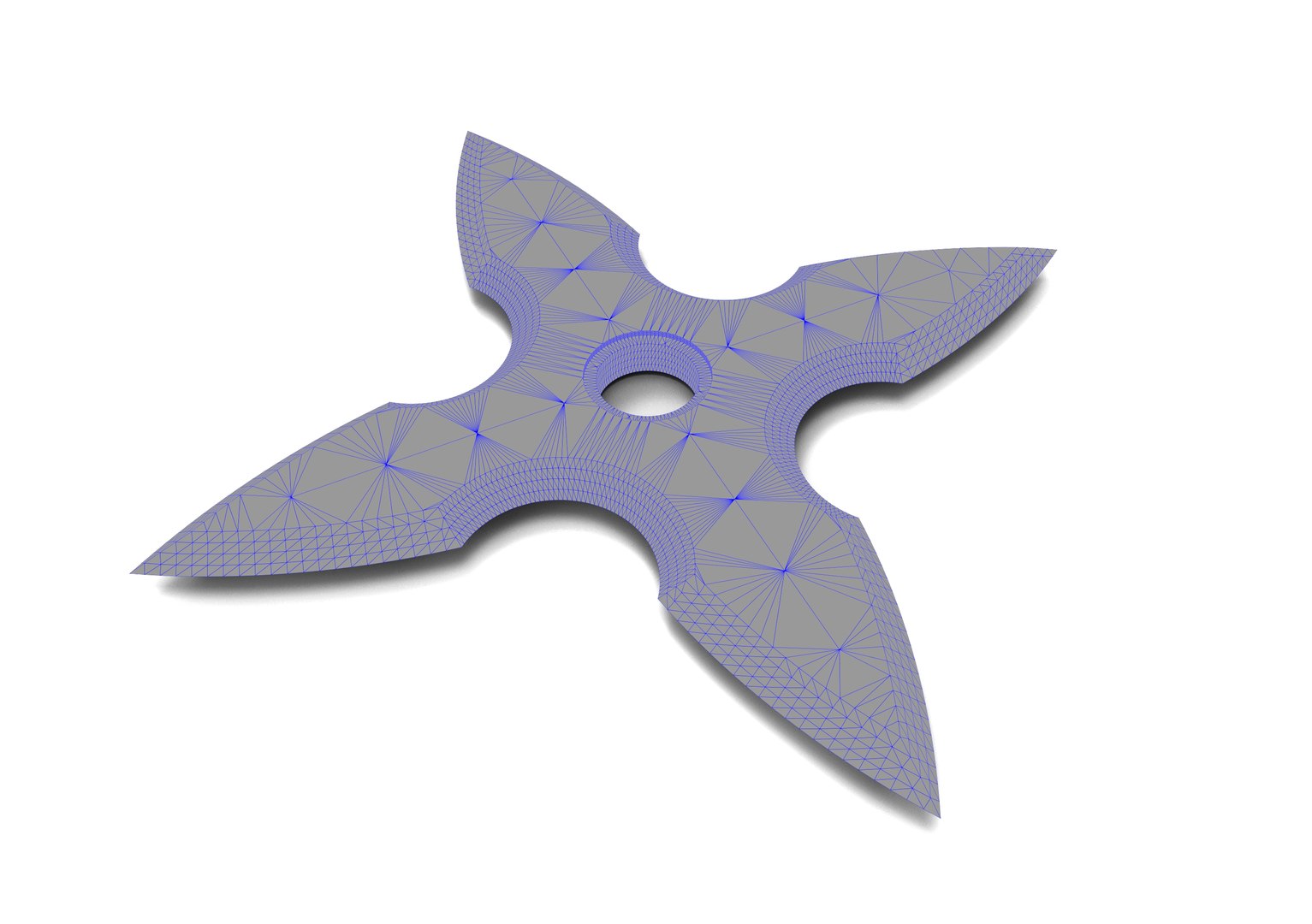 3D shuriken ninja - TurboSquid 1460156