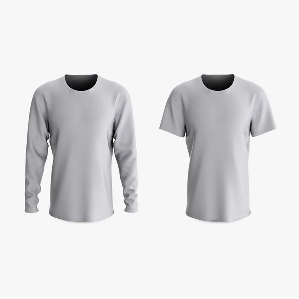 modele 3D de Collection T shirt Homme Epaule Denudee Col Rond TurboSquid 1326124