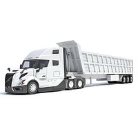 2024 Semi Truck with Tipper Trailer