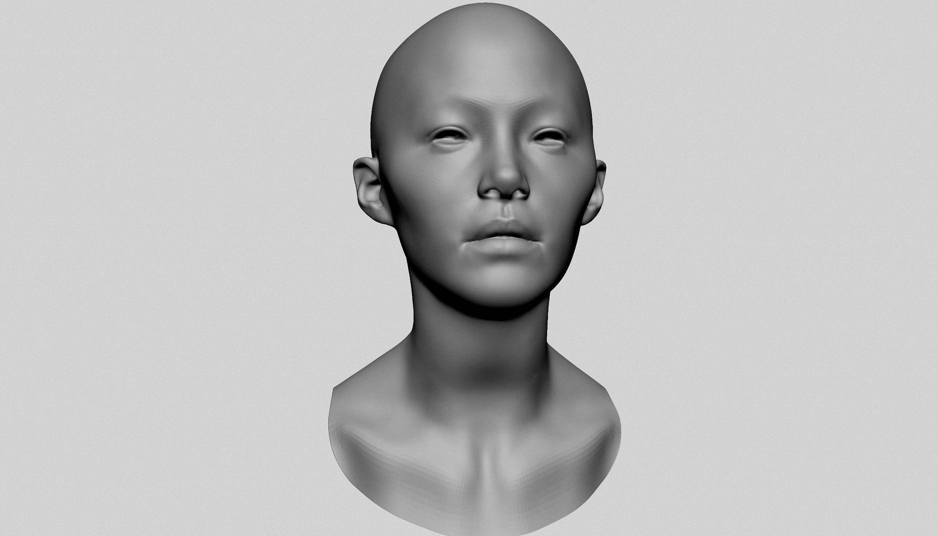 3D Base Male And Female Head TurboSquid 1830687
