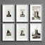 picture frames set 3D model
