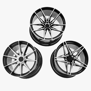 Car Rim Disk from the wheels 3D model 3D model