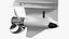Moteur hors-bord Yamaha F425A blanc gréé
