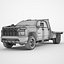 Chevrolet Silverado 3500 HD 2021 Flatbed Dump Truck 07
