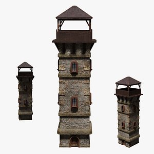 3D Build - Atalaya Serie SilentObsidianRise N4 WatchTower