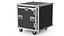 Heavy Duty Rack Flight Case with Wheels 52x48x48cm