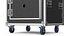 Heavy Duty Rack Flight Case with Wheels 52x48x48cm