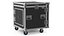 Heavy Duty Rack Flight Case with Wheels 52x48x48cm