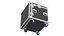 Heavy Duty Rack Flight Case with Wheels 52x48x48cm