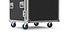Heavy Duty Rack Flight Case with Wheels 52x48x48cm