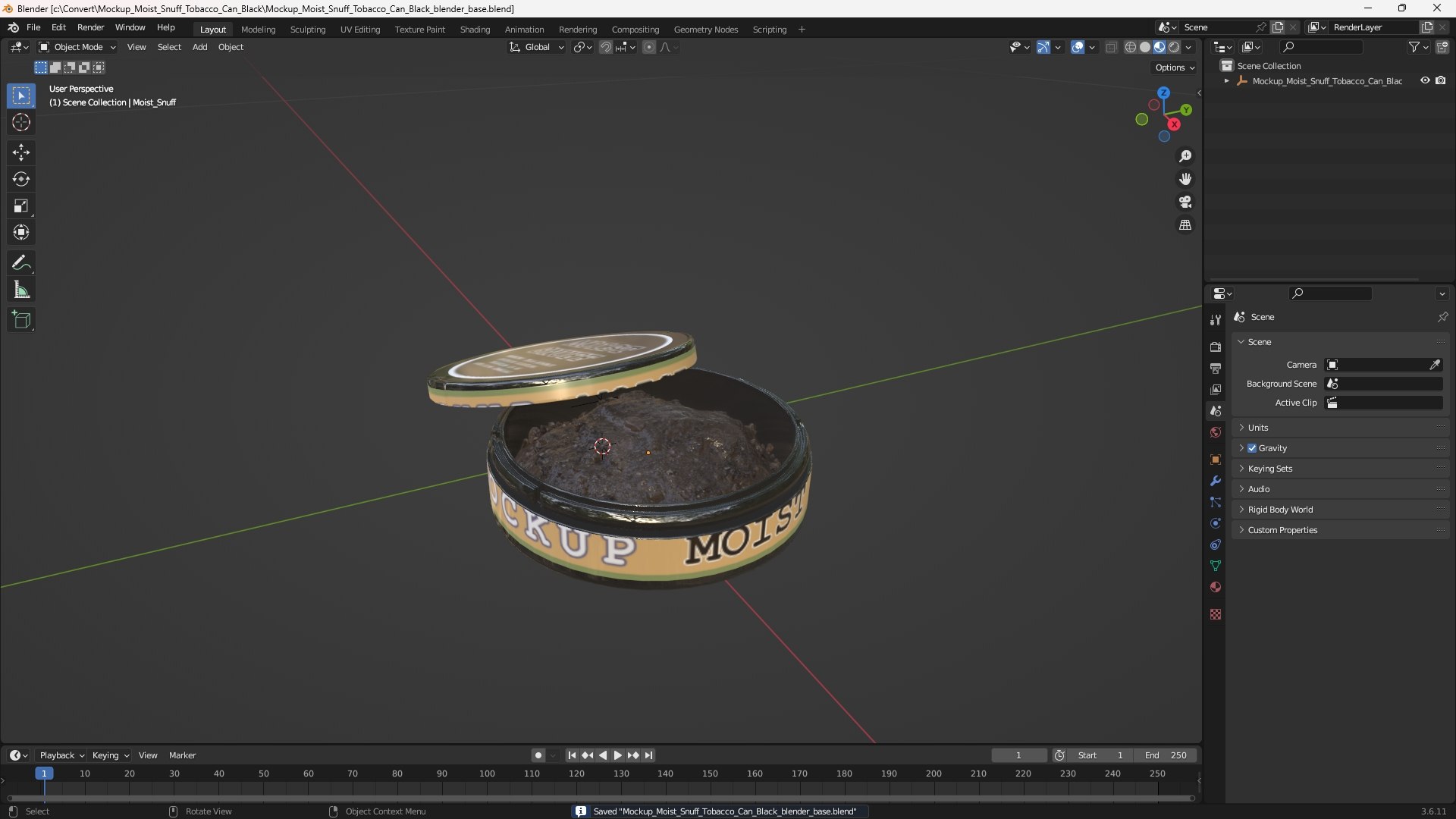 Mockup Moist Snuff Tobacco Can Black 3D https://p.turbosquid.com/ts-thumb/MC/Yslkid/jI/mockup_moist_snuff_tobacco_can_black_1001/jpg/1773237951/1920x1080/fit_q87/bb70d01b9d3bf652ff9184d304416c24d7474658/mockup_moist_snuff_tobacco_can_black_1001.jpg