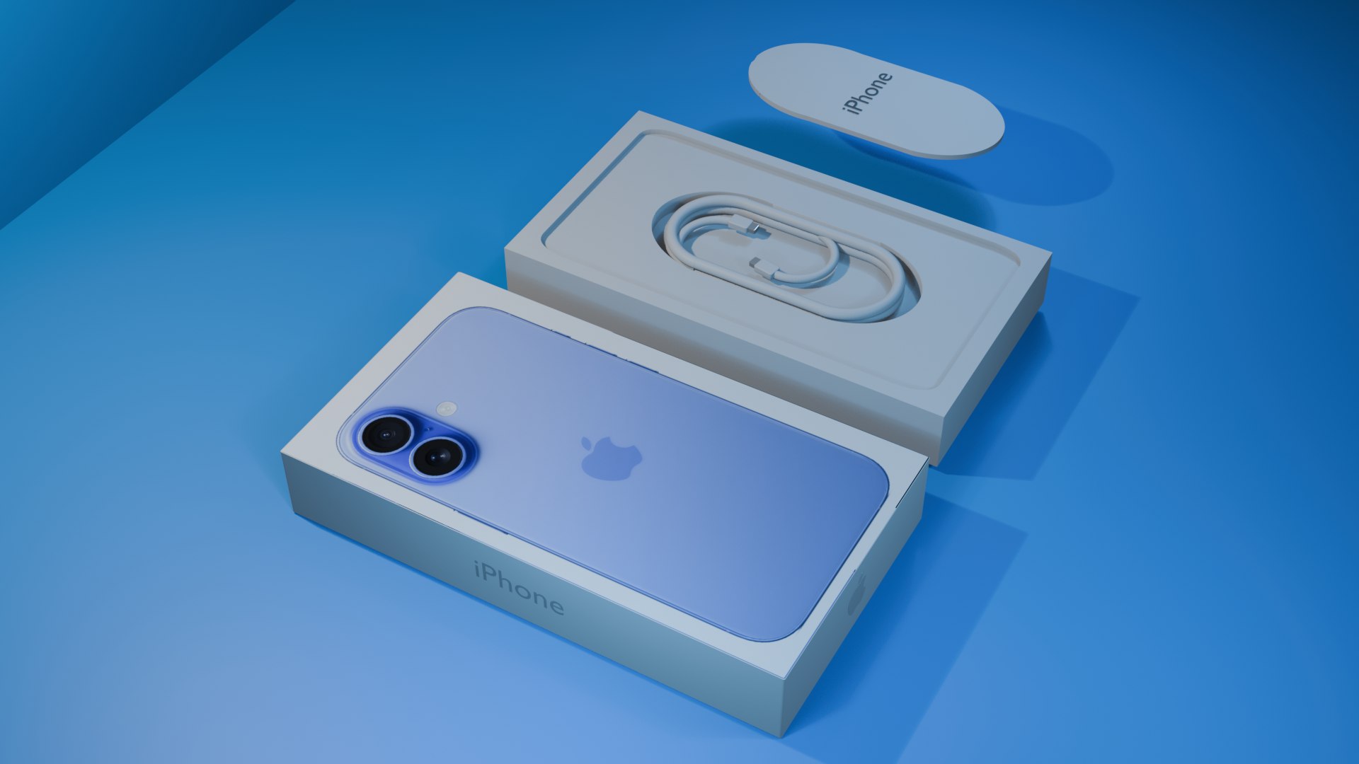 IPhone 16 With Box 3D Model - TurboSquid 2347375