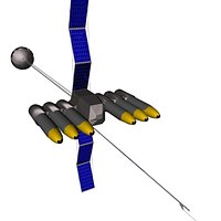Space Weapon SDI Orbital Platform