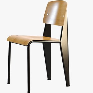 3D model vitra standard chair