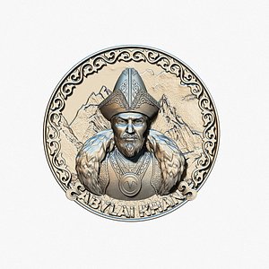 3D model 3D model of Abylai Khan for printing milling CNC and casting
