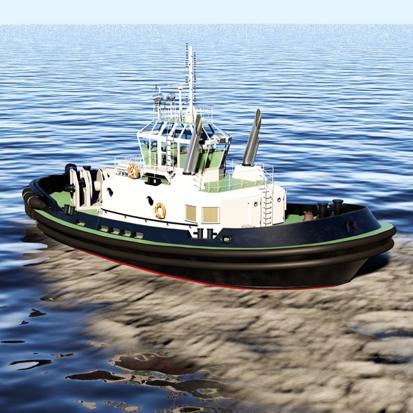 pegasus harbor tug 3d x