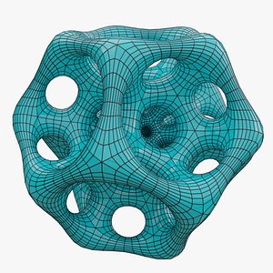 Hyper Loop Skeletal Ball 04 Turquoise