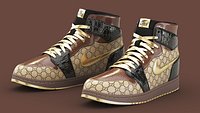 Jordan Gucci Sneakers