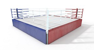 c4d boxing ring
