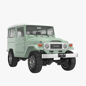 3D model Toyota Land Cruiser FJ40