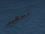 3d model ship los angeles class submarine