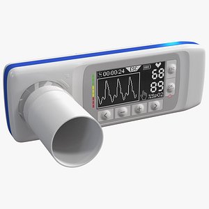 3D handheld digital spirometer model