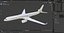 Narrow-Body Jet Airliner Blank Livery Flight