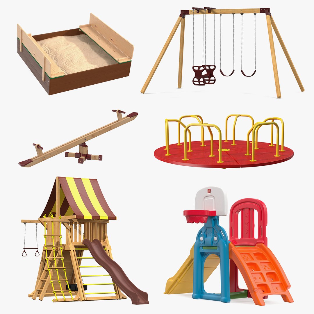Playground Collection 4 3D model preview