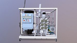 3D model Hydraulic Flushing Unit