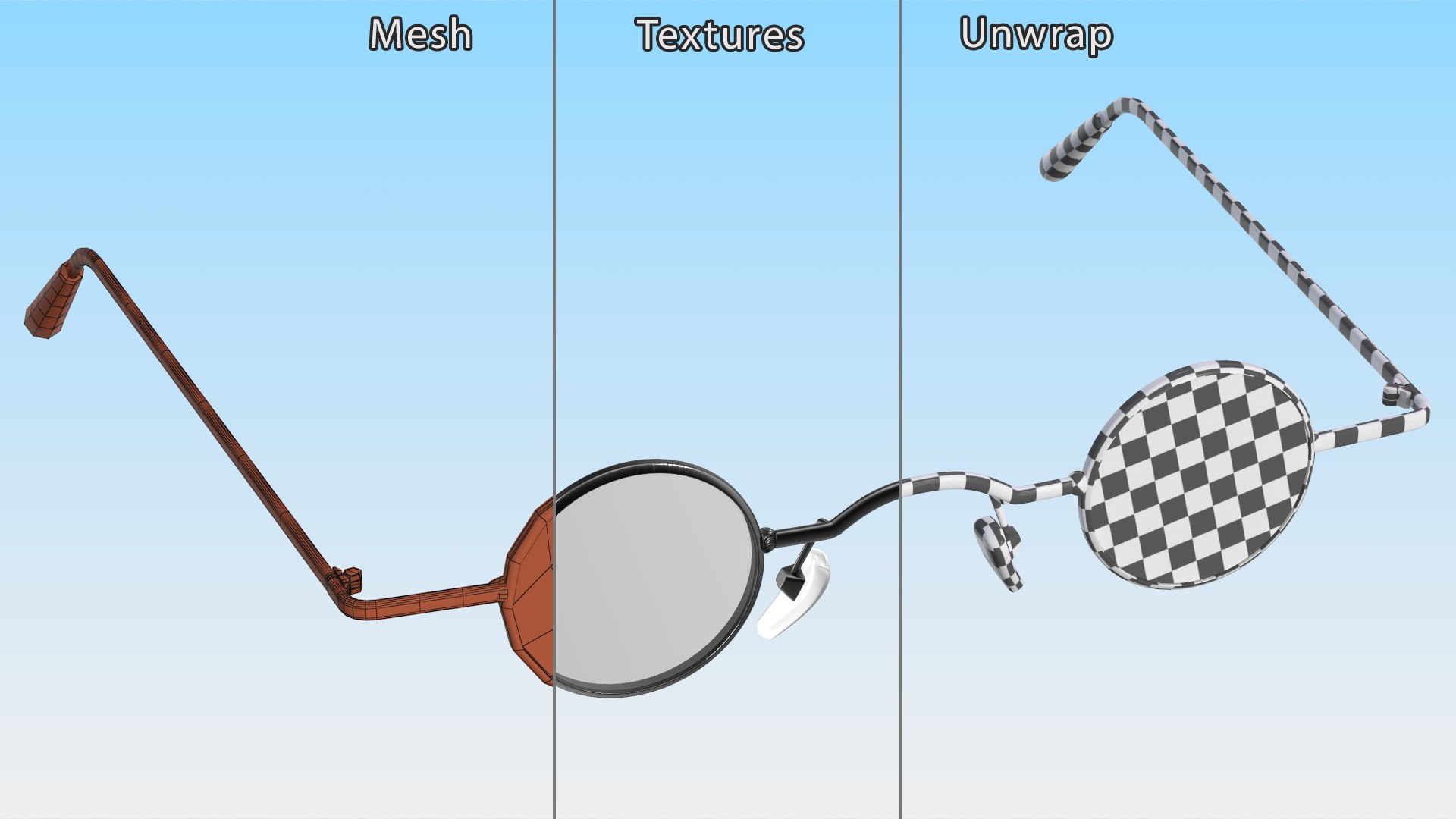 3D Super Small Round Glasses model https://p.turbosquid.com/ts-thumb/MD/PRACsv/Kz/supersmallroundglassesc4dmodel017/jpg/1711299226/1920x1080/fit_q87/d8fb83c3742051b088267fefdaaa5e143750e33b/supersmallroundglassesc4dmodel017.jpg