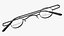 Gafas redondas súper pequeñas