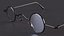 Gafas redondas súper pequeñas