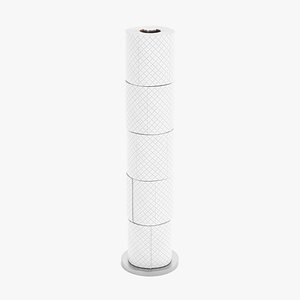 toilet paper holder 3D model