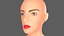 3D Woman bust model