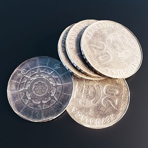 Portuguese 20 Escudos coin