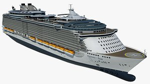 3D cruise vessel harmony seas