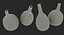 Gourd Containers 3D Models Set