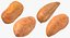 3D model Potatoes Game Ready Collection 01 - 24 models
