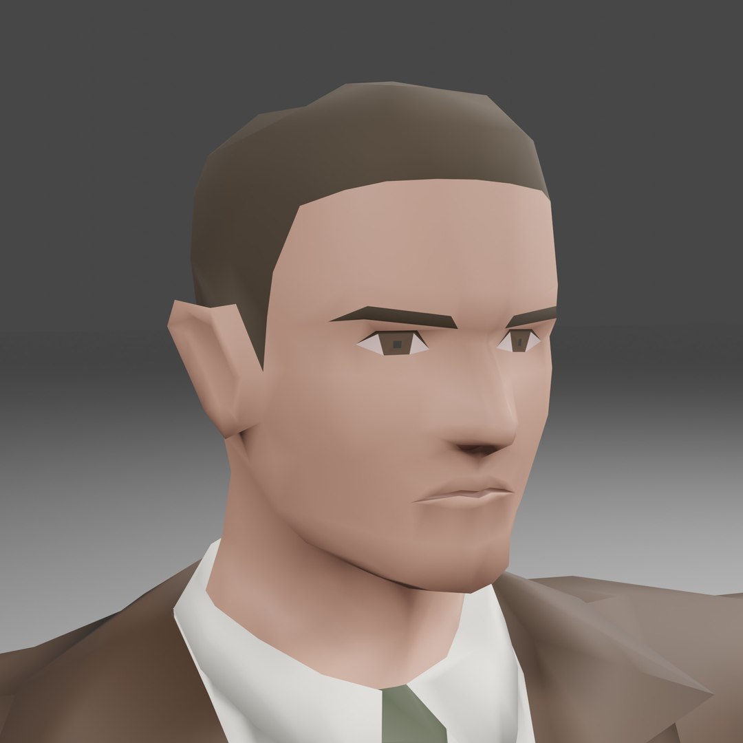 Lowpoly Stylized Detective updated edition 3D model - TurboSquid 1959149