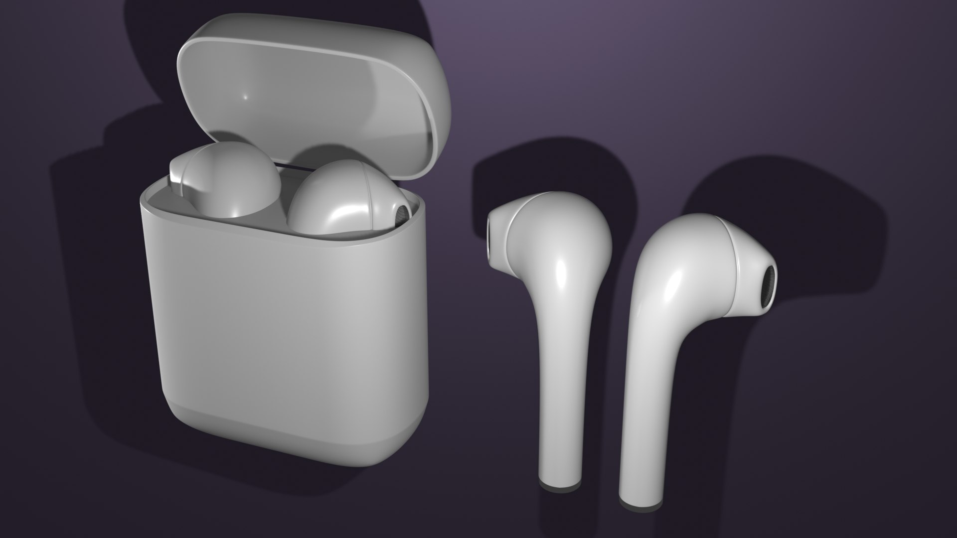 Earphones Model - TurboSquid 1995881