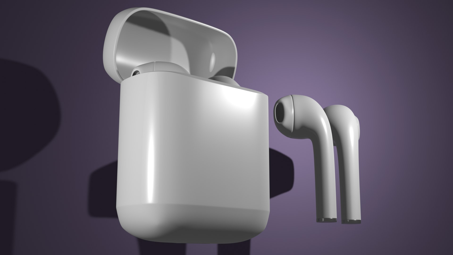 Earphones Model - TurboSquid 1995881