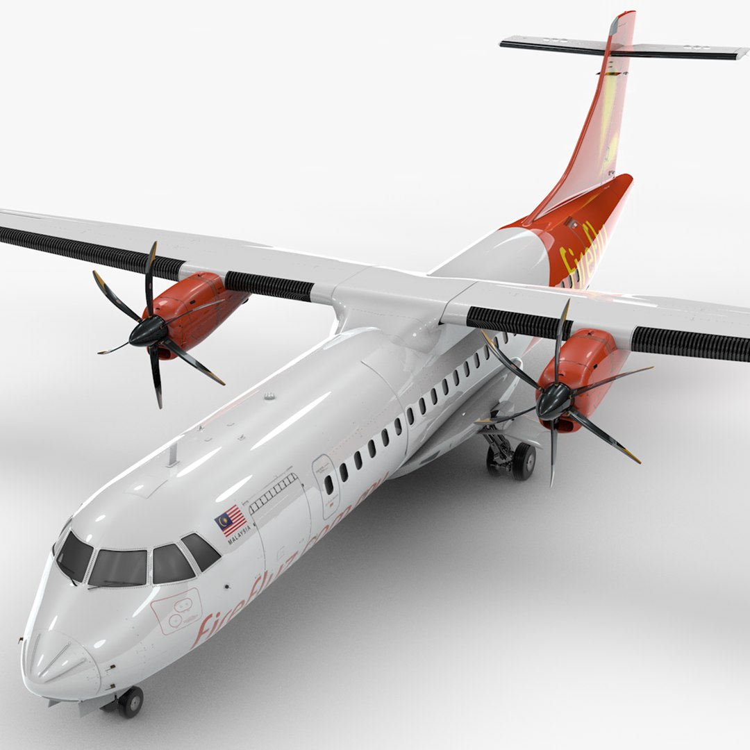 ATR 72 FIREFLY L1874 3D Model - TurboSquid 1984346