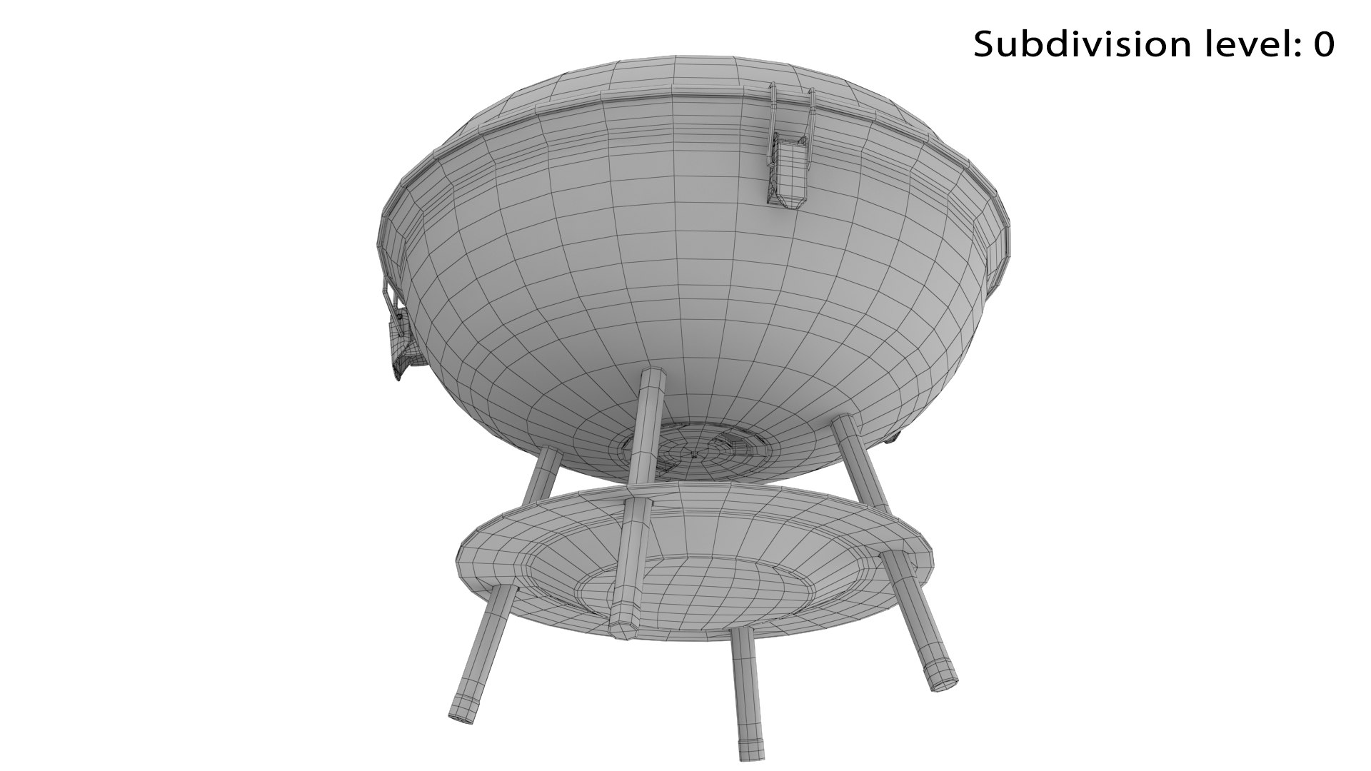 3D Model BBQ TurboSquid 1861057