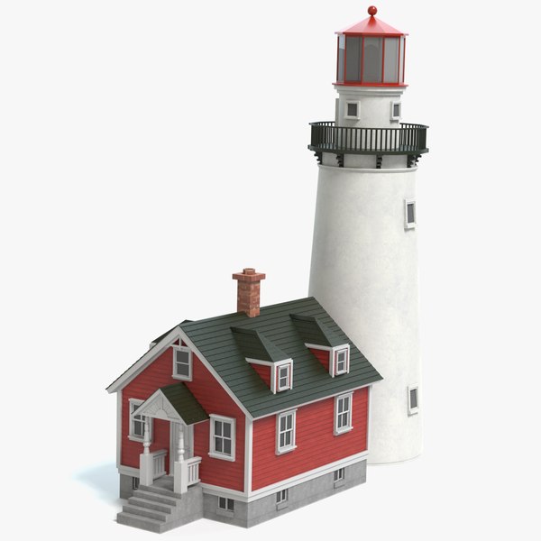 Building Lighthouse 3D Models for Download | TurboSquid