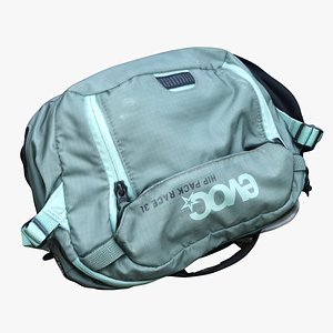 hip pack bag 3D model