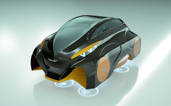 3D model 20 1 cool hover car - TurboSquid 1245693