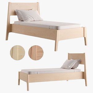 3D Moon Fry Bed Twin by Chris Salomone model